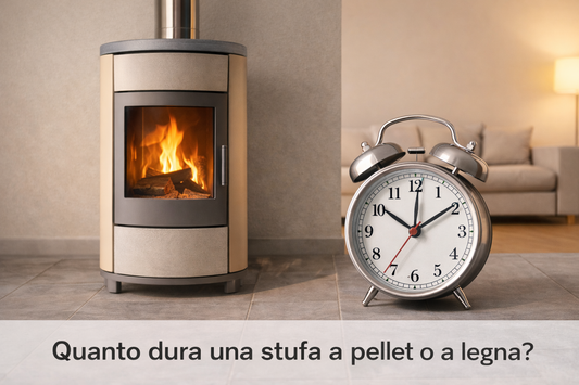 Quanto dura una stufa a pellet o a legna?