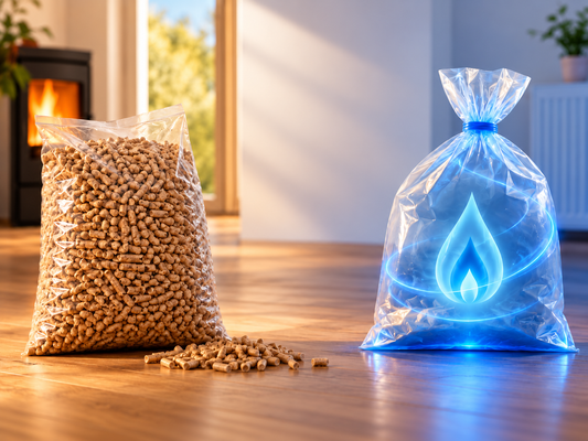 Quanto costa un sacchetto di gas? Il confronto con il pellet che non ti aspetti