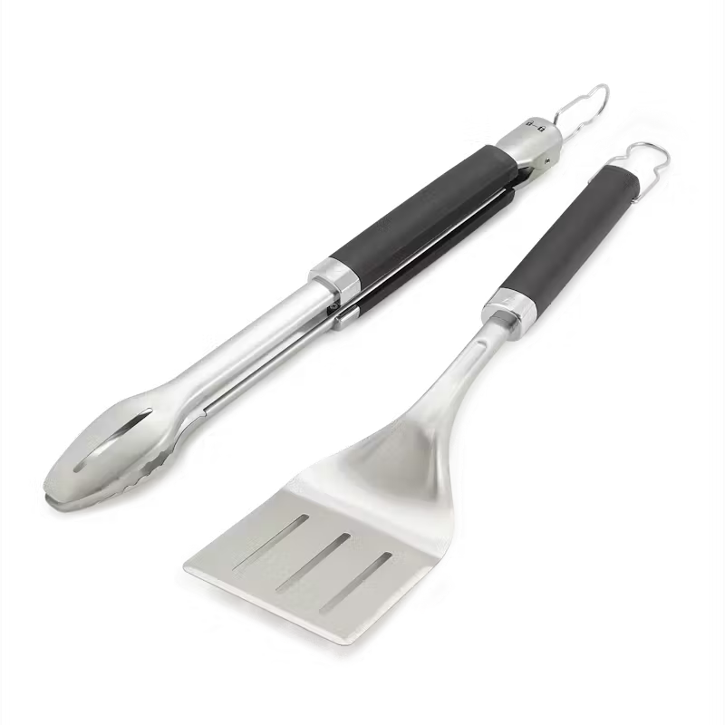 Kit pinze e spatola per barbecue Precision Weber